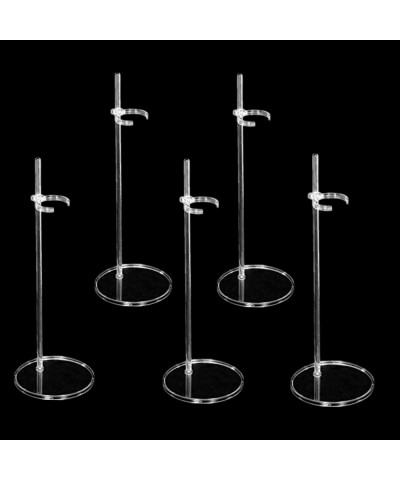 5 Pcs Doll Stands Kids Toys Accessories for 11.8 Inch Dolls Display Holder Suitable for 11''-13'' Dolls Transparent Stent Sta...