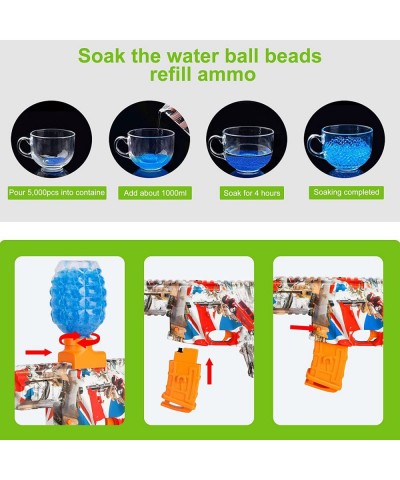 Electric Gel Ball Toy Gel Water Ball Toy with 10 000 Water Beads for Adults Shooting Battle Games Automatic Outdoor Games $50...