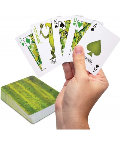 Accoutrements Pickle Playing Cards with Tin $18.25 Card Games