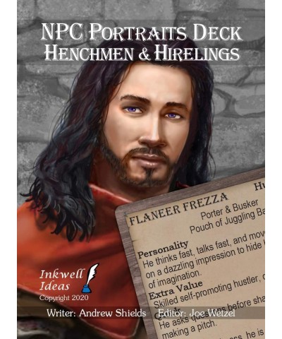 NPC Portraits Deck Henchmen & Hirelings $23.63 Board Games