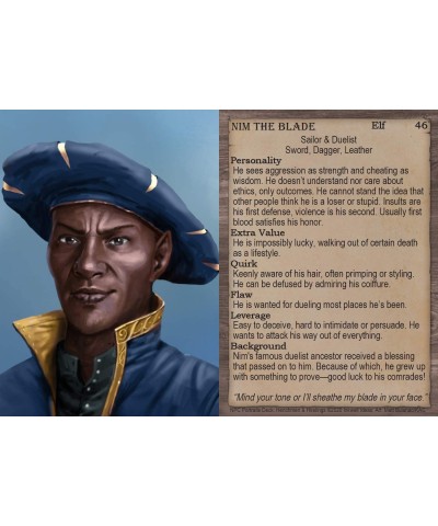 NPC Portraits Deck Henchmen & Hirelings $23.63 Board Games