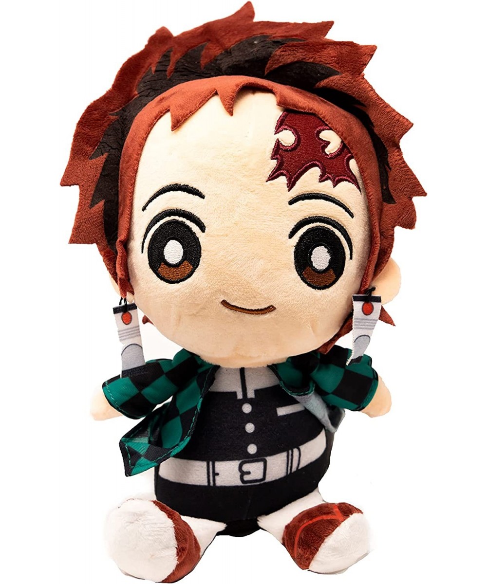 10 Inches Demon Slayer Plush Toys - Best Demon Slayer Plush Figures Comes with Brand Keychain (Tanjiro Kamado) $25.89 Plush F...