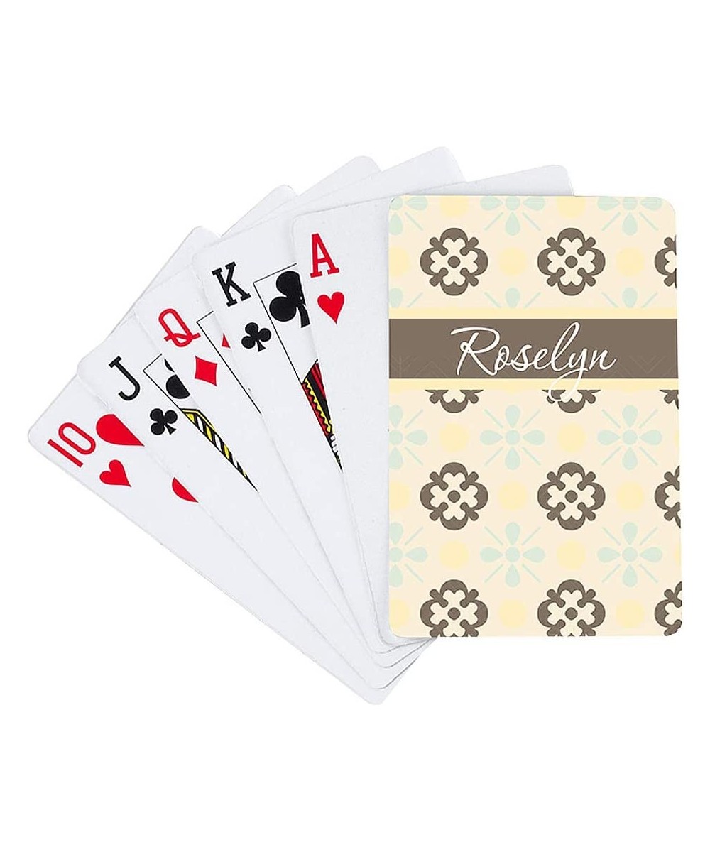 Fleurs and Jacks Custom Playing Cards | Personalized Deck of Cards | Monogrammed Card Game | Customized Playing Cards | Uniqu...