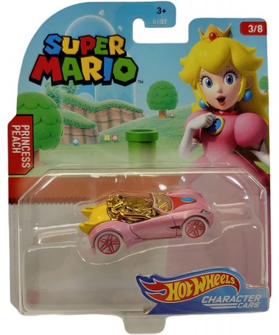 Super Mario Character Cars Princess Peach Vehicle 4/7 $22.88 Play Figure Vehicles