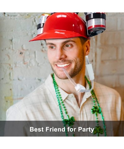 Beer Hat Funny Hat for Drinking Soda Beer Helmet Drinking Accessories Gifts for Man $26.33 Kids' Party Hats