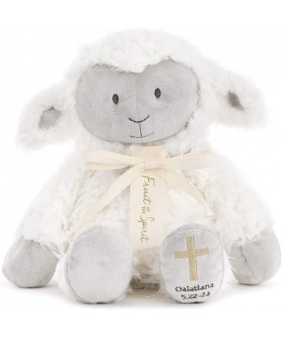 Fruit of The Spirit Lamb Soft White 13 inch Plush Polyester Stuffed Animal Toy $51.39 Stuffed Animals & Teddy Bears