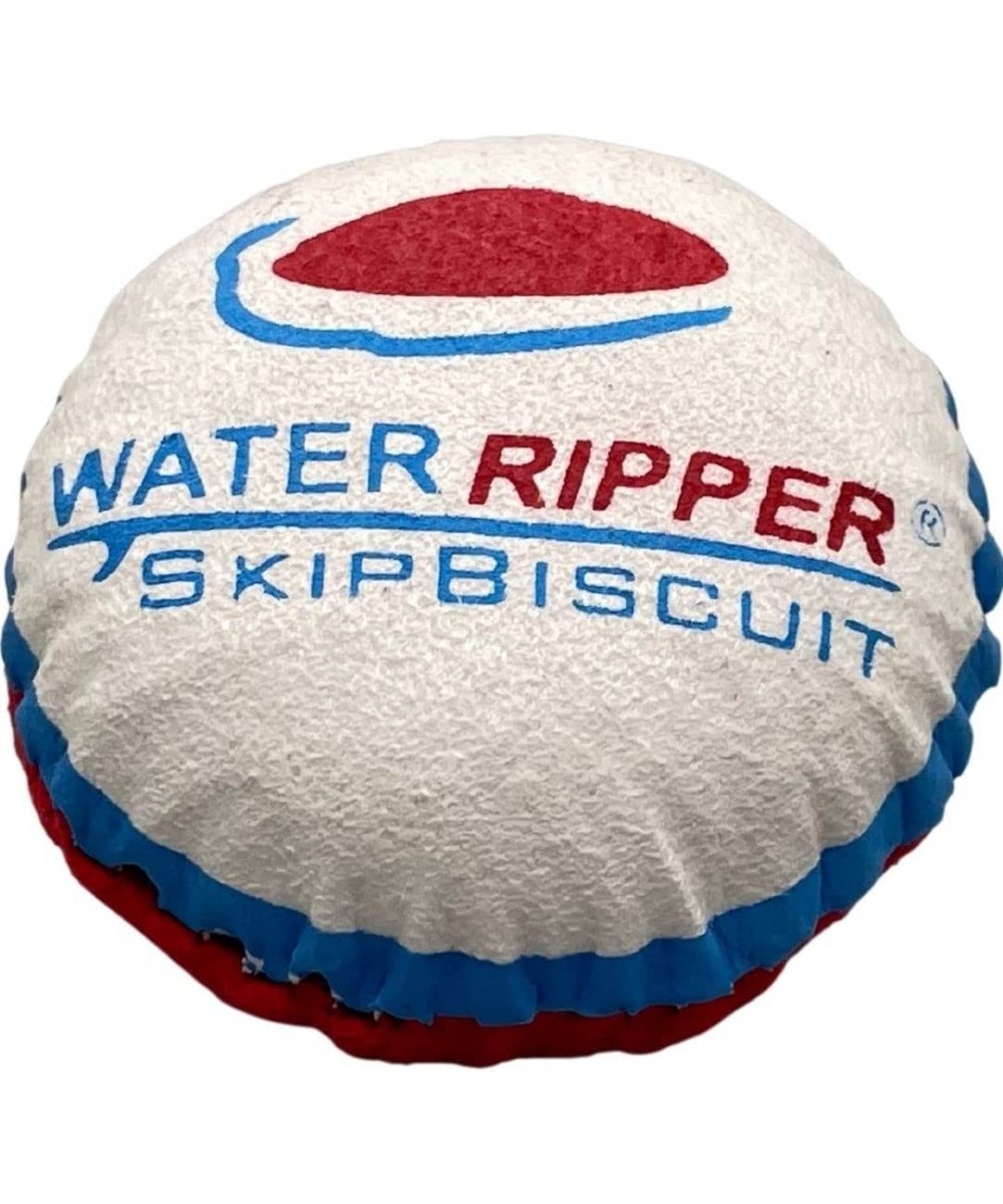 The SkipBiscuit Water Skipping Ball | Best Patented Low-Profile Water Ball That Skips Like a Rock | Safer Non-Neoprene Water ...