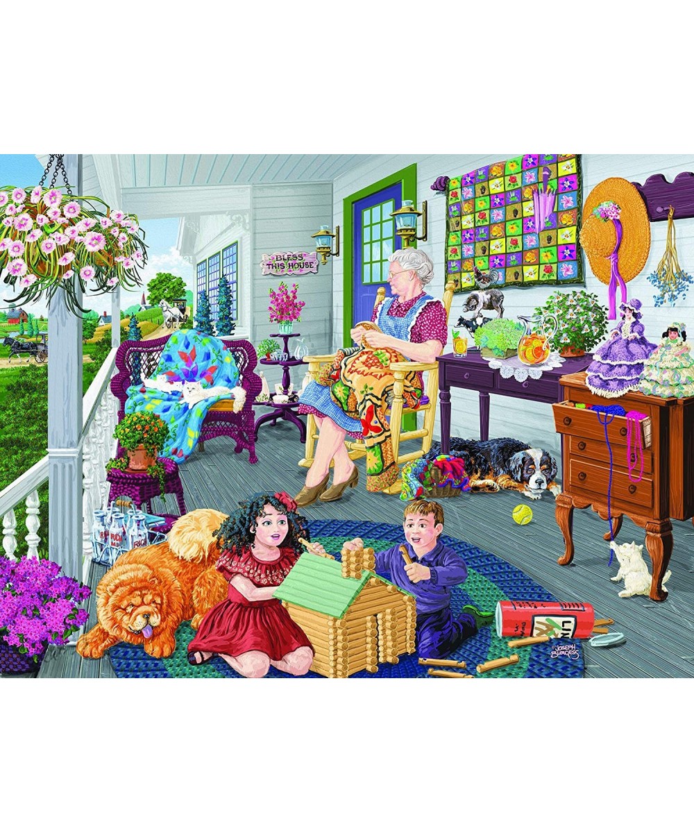 Visiting Grandma 300 pc Jigsaw Puzzle $33.11 Jigsaw Puzzles