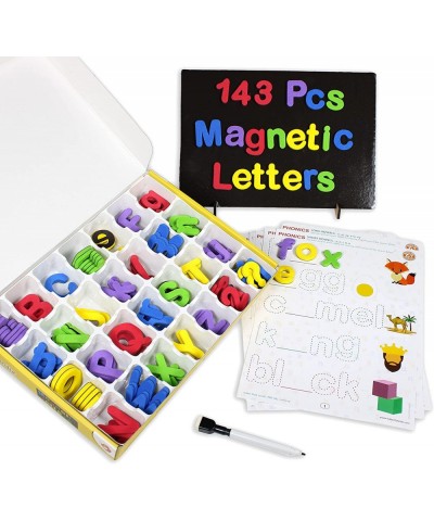 ButterflyEdufields 140+ Magnetic Letters and Numbers See & Spell Matching Letter Toy Learning Educational Toy for 3 4 5 6 Yea...