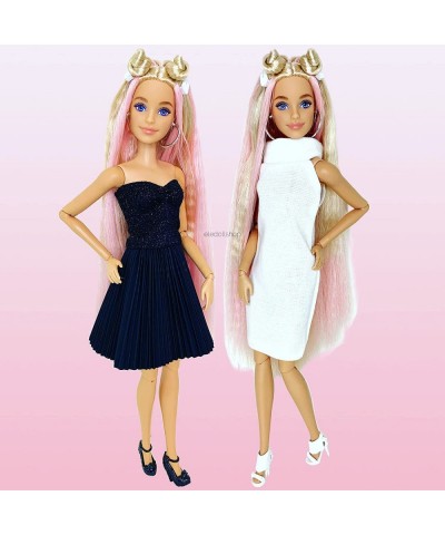 Clothes Deluxe Fashion Pack for 12" Fashion Doll BOSS Lady Black & White Houndstooth Set $70.20 Doll Accessories