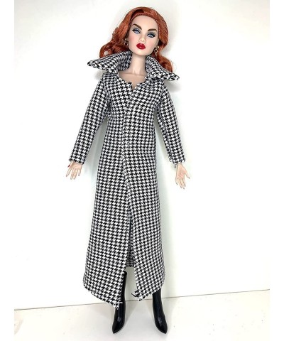 Clothes Deluxe Fashion Pack for 12" Fashion Doll BOSS Lady Black & White Houndstooth Set $70.20 Doll Accessories