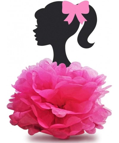 4 Party Centerpieces for Girl Theme Birthday Table Decorations Paper Flowers $16.62 Kids' Party Centerpieces