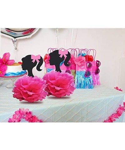 4 Party Centerpieces for Girl Theme Birthday Table Decorations Paper Flowers $16.62 Kids' Party Centerpieces