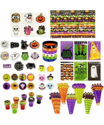 Halloween Party Favors Set 12 Pack Prefilled Goody Bags with Halloween Gift Tag Halloween Stationery Set Including Halloween ...