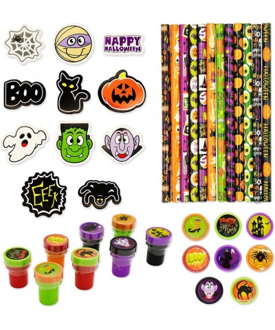 Halloween Party Favors Set 12 Pack Prefilled Goody Bags with Halloween Gift Tag Halloween Stationery Set Including Halloween ...