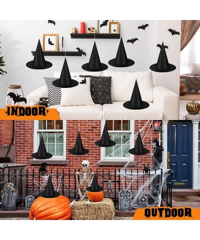 Witch Hat - 8 Pack Witch Hats Witch Hats Bulk Black Witch Hat Hanging Witch Hats Floating Witch Hats Halloween Costumes Hallo...