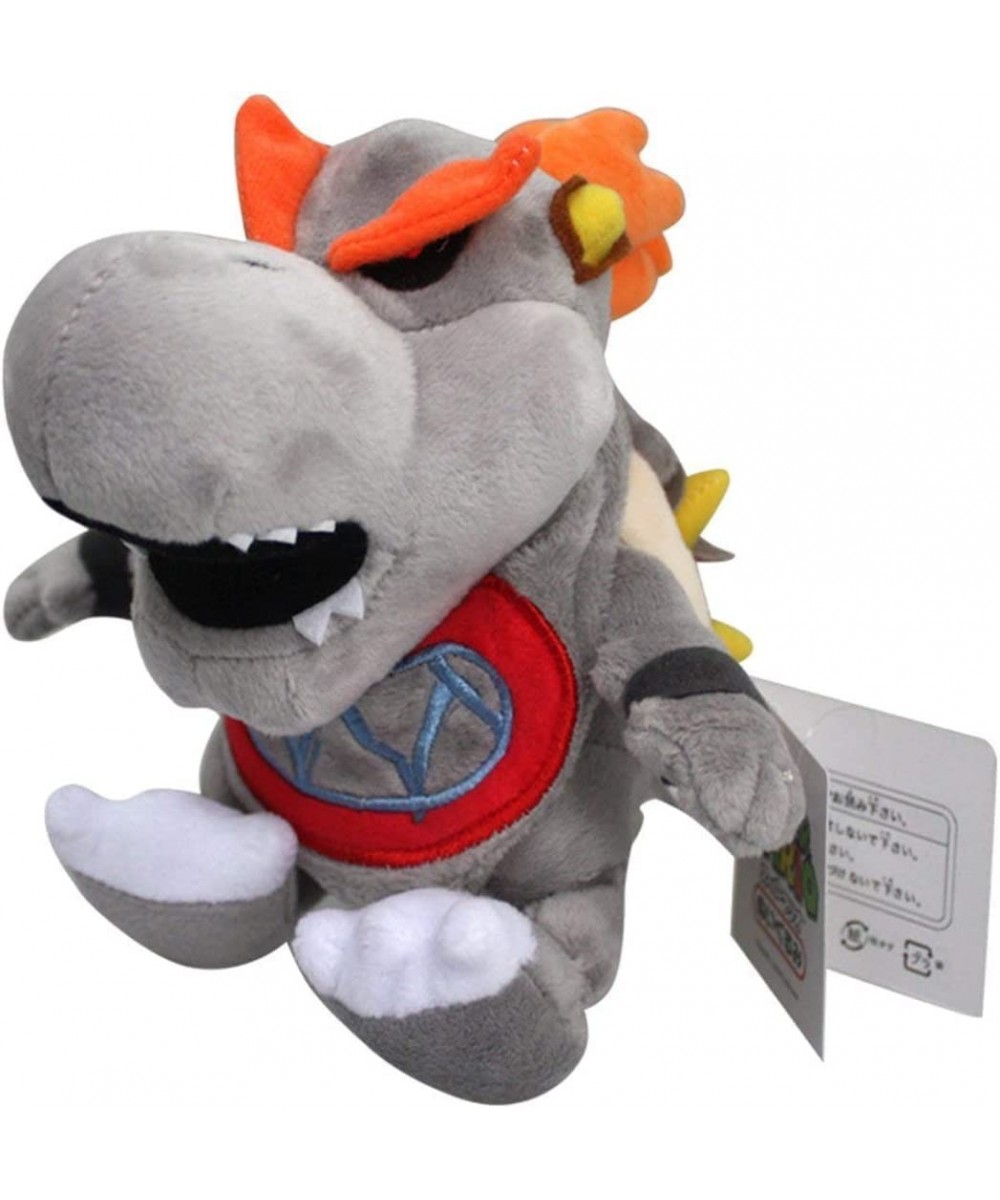 Best Super Mario Yellow Bowser Jr Baby Bowser King Koopa Jumbo Size Stuffed Plush Toy Travel Bag (Baby Gray Edition) $32.53 P...