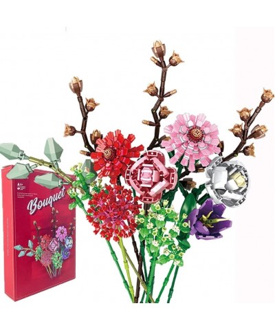 DIY Flower Bouquet Building Kit A Unique Flower Bouquet Stacking Blocks Gifts and Creative Project for Adults and Teens New 2...