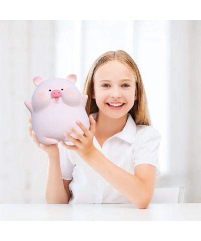 Piggy Bank Unbreakable Plastic Money Bank Coin Bank for Girls and Boys Cute Pig Piggy Banks Practical Gifts for Birthday Chri...