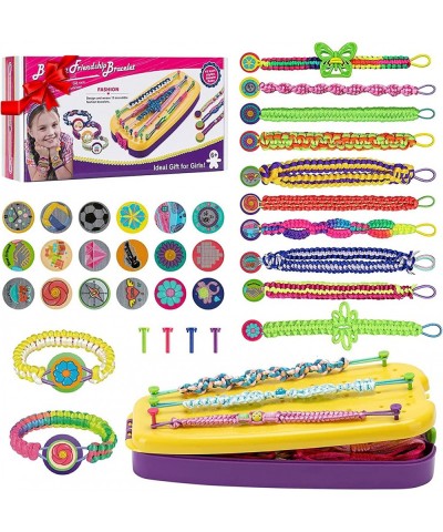 Friendship Bracelet Making Kit for Girls DIY Craft Kits Toy Christmas Gifts for Kids Cool Handmade Bracelets Bright Coloured ...