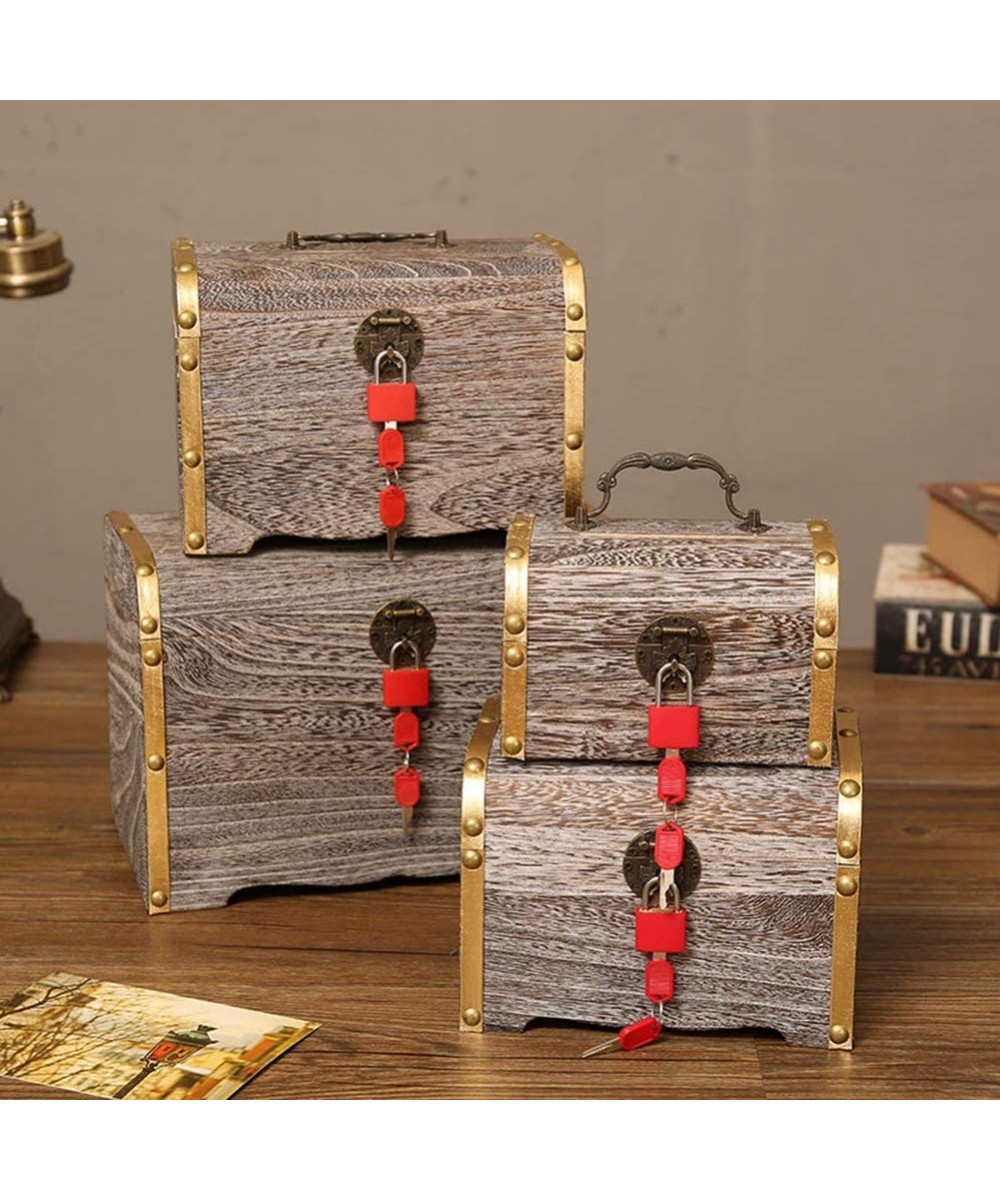 Cute Wooden Money Coin Box Storage Saving Pot Jar Piggy Bank Holiday Kids Gift Safe Coin Bank Sturdy Money Saving Jar Make Sa...