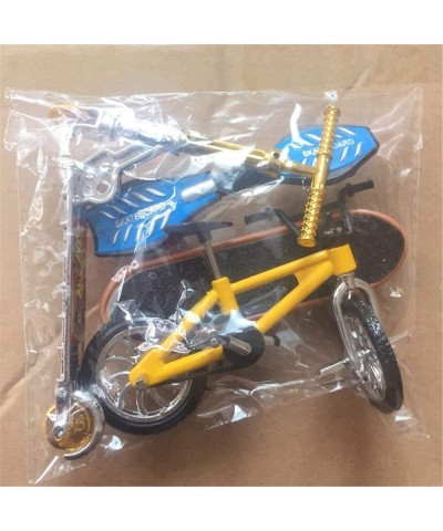 Fingerboard Skateboard Mini Scooter Two Wheel Scooter Children's Finger Scooter Bike Educational Toys $13.47 Finger Toys