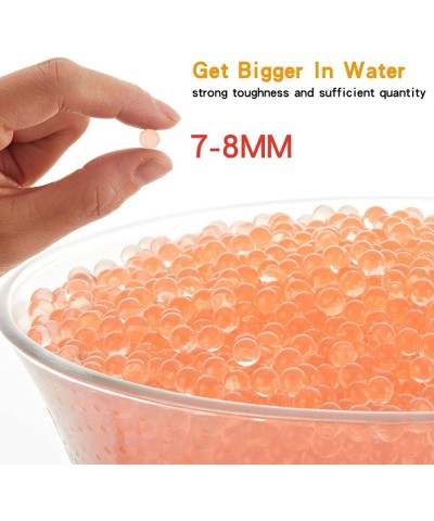 7.5mm Gel Blaster Ammo - Splater Ball Gun Ammo Made of Non-Toxic Eco Friendly Water Beads Gel Balls for Kids Vases Plants DIY...