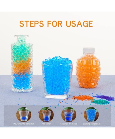 7.5mm Gel Blaster Ammo - Splater Ball Gun Ammo Made of Non-Toxic Eco Friendly Water Beads Gel Balls for Kids Vases Plants DIY...