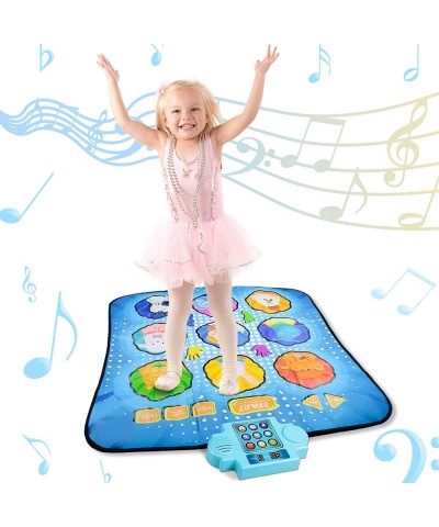 Dance Mat Built-in Musical Light-up Play Dance Mats Dancing Floor Pad Game Toy with 9 Game Modes Christmas Birthday Gifts for...