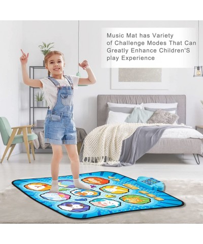 Dance Mat Built-in Musical Light-up Play Dance Mats Dancing Floor Pad Game Toy with 9 Game Modes Christmas Birthday Gifts for...