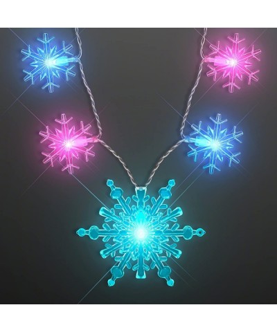 Frozen Snowflake Light Up LED Necklace $26.33 Kids' Dress-Up Accessories