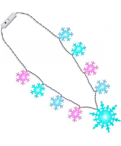 Frozen Snowflake Light Up LED Necklace $26.33 Kids' Dress-Up Accessories