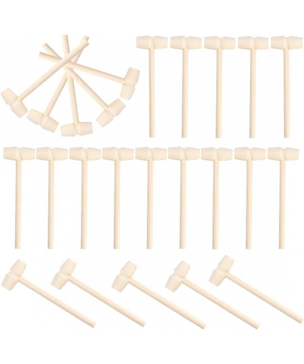 Mini Wooden Hammer 24 Pack Mallet Pounding Toy Cute Beating Gavel Toys for Children’s Day $17.24 Early Development & Activity...