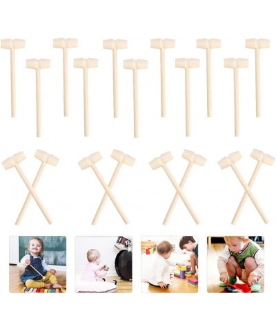 Mini Wooden Hammer 24 Pack Mallet Pounding Toy Cute Beating Gavel Toys for Children’s Day $17.24 Early Development & Activity...