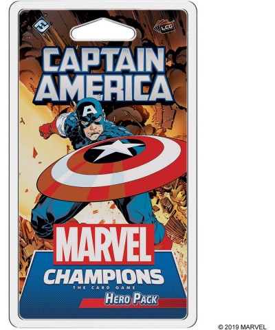 Marvel Champions The Card Game Captain America HERO PACK Strategy Card Game for Adults and Teens Ages 14+ 1-4 Players Average...