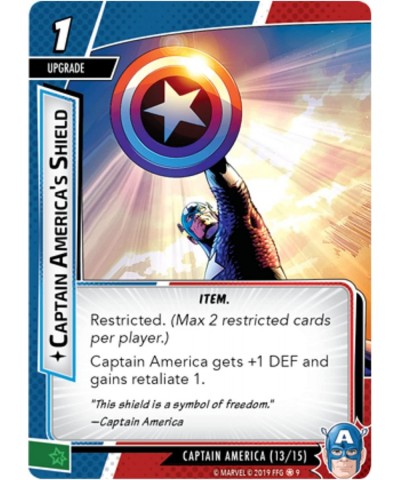 Marvel Champions The Card Game Captain America HERO PACK Strategy Card Game for Adults and Teens Ages 14+ 1-4 Players Average...