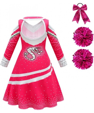 Zombies Cheerleader Outfit Costume Dress for Girls Uniform Cosplay $31.66 Kids' Costumes