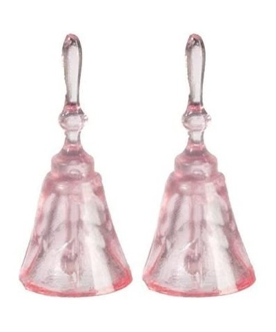 Melody Jane Dollhouse Pink Dinner Bells Chrysnbon Miniature Dining Accessory $18.24 Dollhouse Accessories