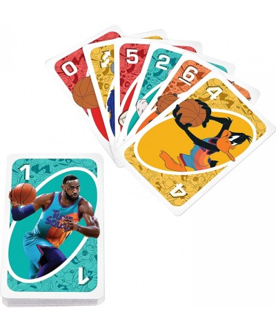 UNO Space Jam: A New Legacy Themed Card Game Featuring 112 Cards with Movie Graphics Kid Movie & Sports Fan Gift Ages 7 Years...