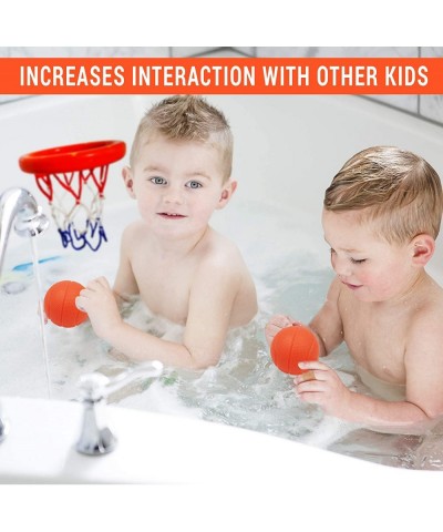 Baby Bath Toy - Baby Basketball Bath Toy for Your Toddlers & Kids - Comes with a Bath Toy Hoop & 3 Balls - Increases Intellig...