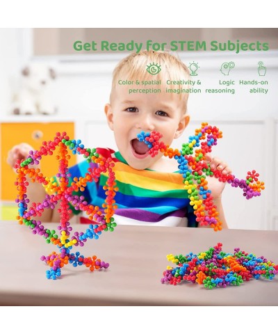 600 Pieces Building Blocks Toys: STEM Building Blocks Kids Toys| Discs Sets Interlocking Educational Toys for Boys Girls 3-5 ...