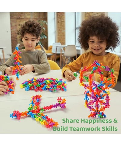 600 Pieces Building Blocks Toys: STEM Building Blocks Kids Toys| Discs Sets Interlocking Educational Toys for Boys Girls 3-5 ...