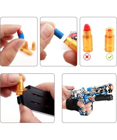 Educiro Toy Gun  Safety Soft Bullet Toy Gun  Shell Ejecting Soft Foam Blaster Toy  Cool Toy Pistol  Education Toy Model for 6...