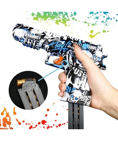 Educiro Toy Gun  Safety Soft Bullet Toy Gun  Shell Ejecting Soft Foam Blaster Toy  Cool Toy Pistol  Education Toy Model for 6...