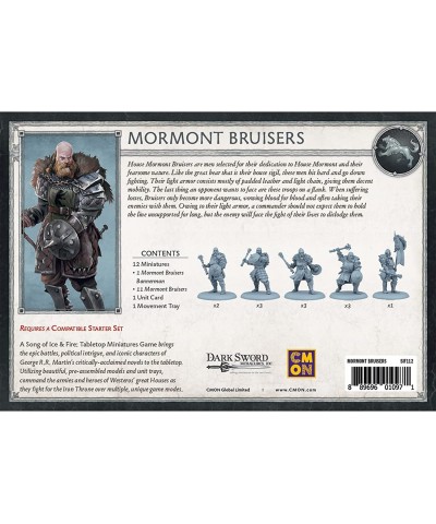 A Song of Ice and Fire Tabletop Miniatures Game Mormont Bruisers Unit Box Strategy Game for Teens and Adults Ages 14+ 2+ Play...