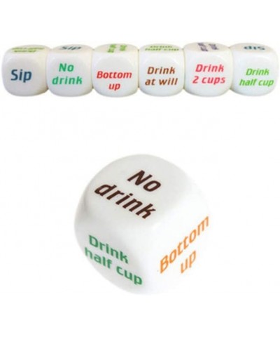 2Pcs Party Dice Wager Game Dice Friends Drinking Party Games Activities Supplies $15.99 Game Accessories