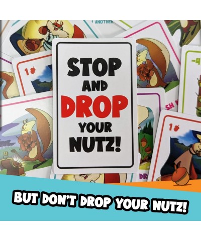 Oh Nutz! Card Game - Fun Family Games with Cards Tokens Die - Fast-Paced Card Games for Adults and Kids - Easy to Learn Card ...