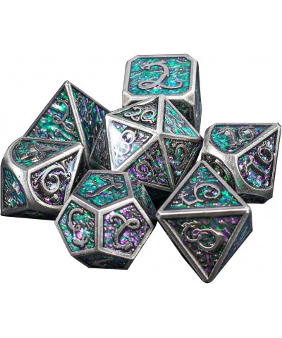 Mystical Forest of Elf DND Metal Dice Set for Dungeons and Dragons Gifts D&D D and D Pathfinder Accessories D20 Polyhedral Re...