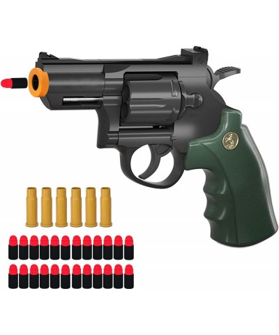 Educational Toy Gun Model Toy Revolver EVA Safety Foam Soft Bullet Soft Bullet Gun Foam Blast Toy Guns Safe Game Fun and Cool...