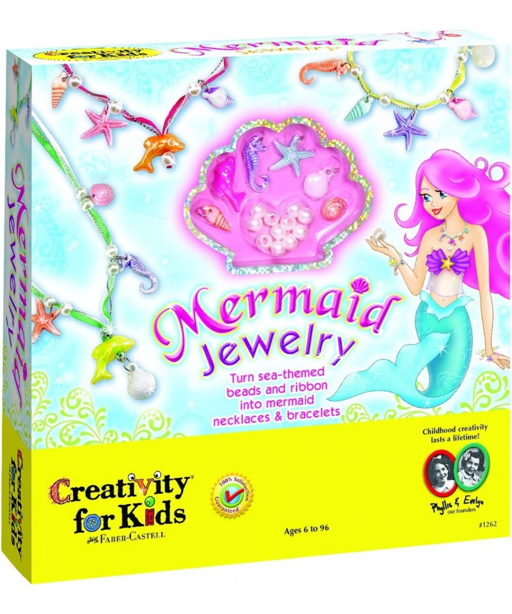 Mermaid Jewelry - String Mermaid Beads Create 8 Jewelry Pieces - Great for Beginners $43.02 Kids' Drawing & Writing Boards